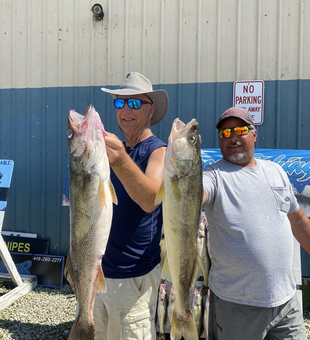 Trolling for giants in Erie! 